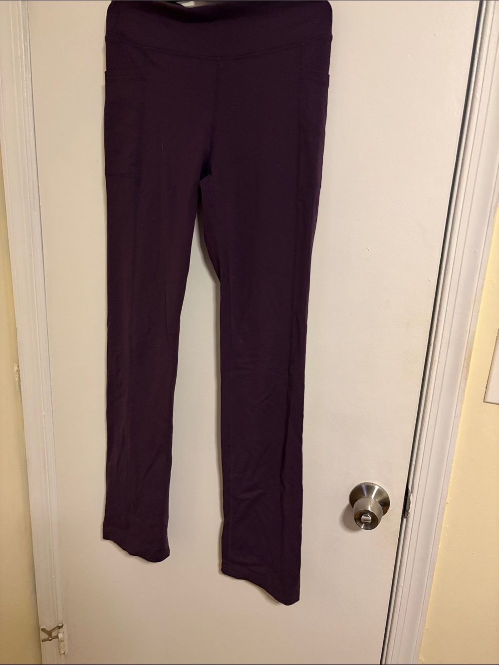 Skechers Women's High-Rise Purple Yoga Pants